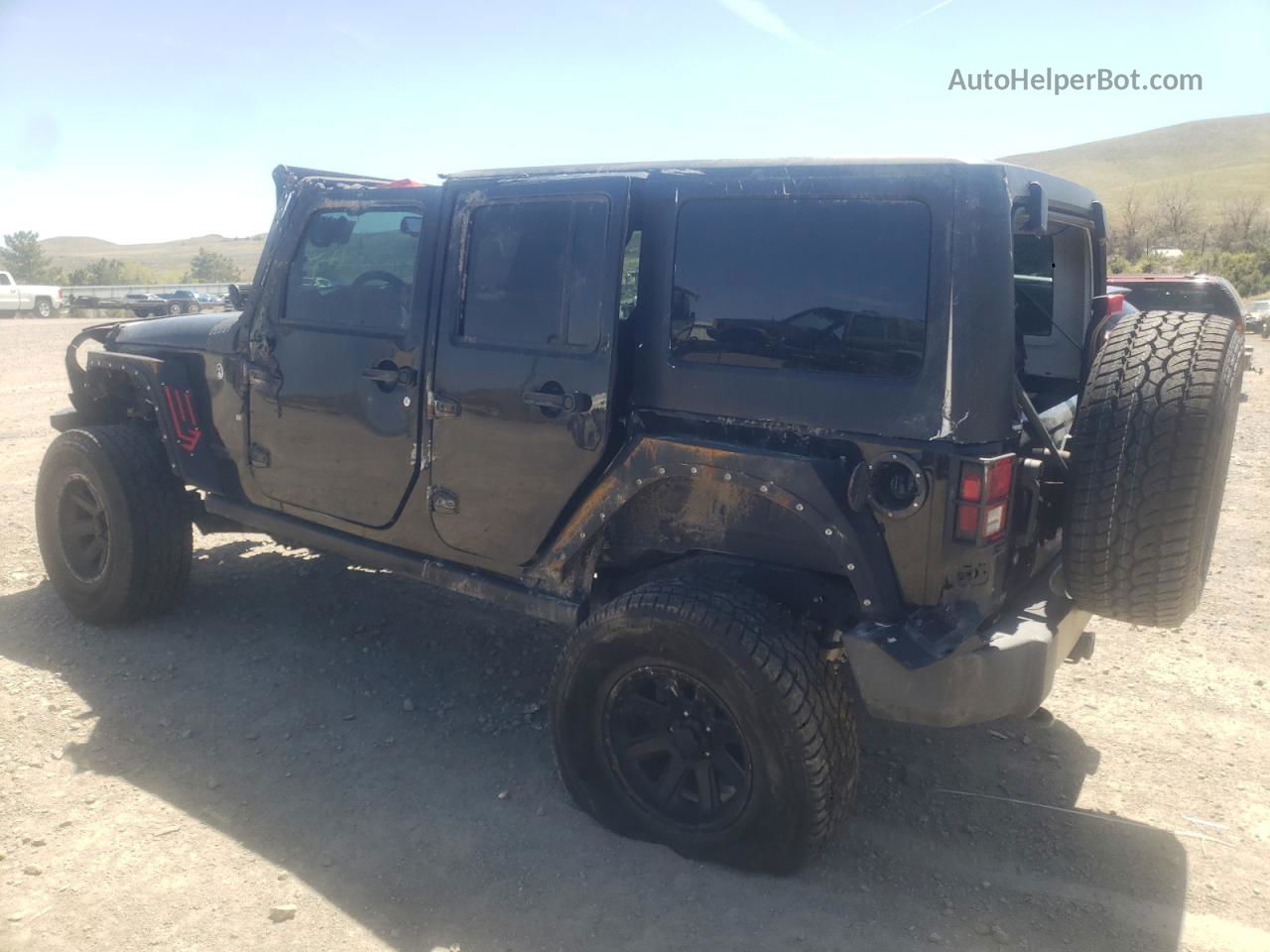 2017 Jeep Wrangler Unlimited Sport Black vin: 1C4BJWDG8HL691045