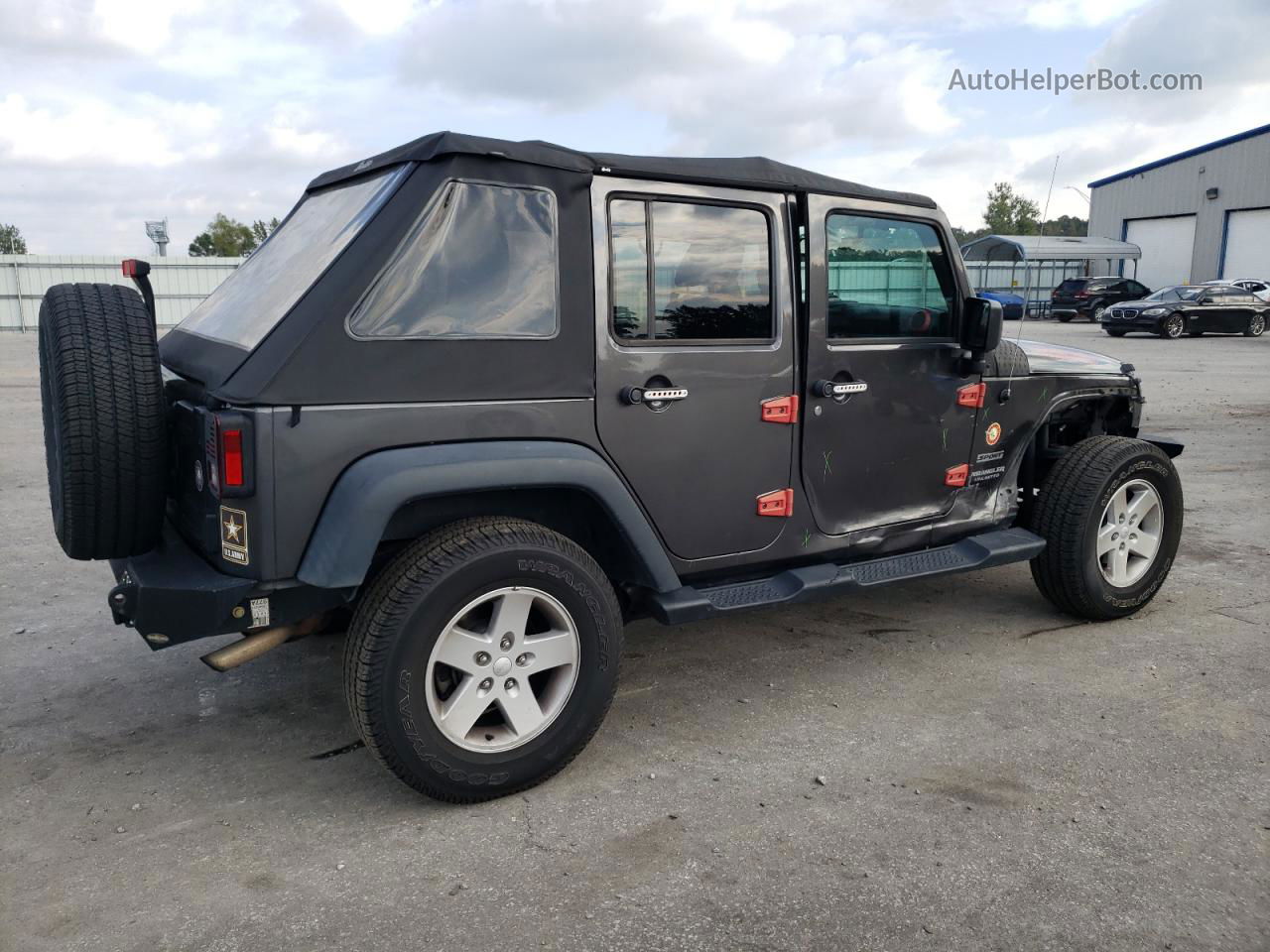 2017 Jeep Wrangler Unlimited Sport Charcoal vin: 1C4BJWDG8HL731897