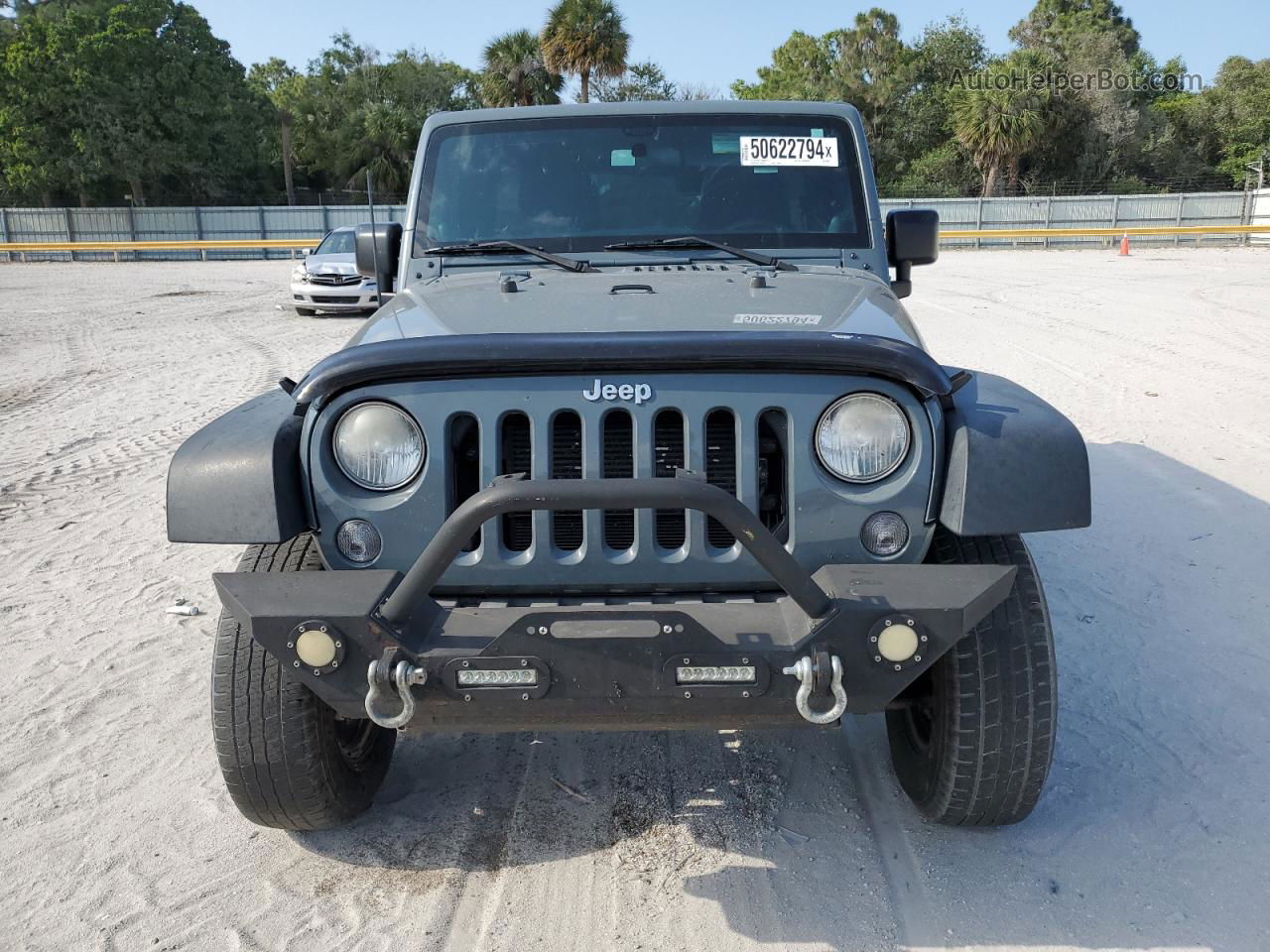 2014 Jeep Wrangler Unlimited Sport Blue vin: 1C4BJWDG9EL283262