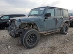 2014 Jeep Wrangler Unlimited Sport Gray vin: 1C4BJWDG9EL310069