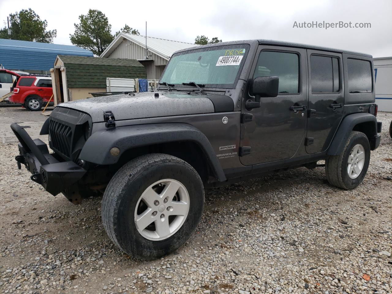 2017 Jeep Wrangler Unlimited Sport Charcoal vin: 1C4BJWDG9HL556687