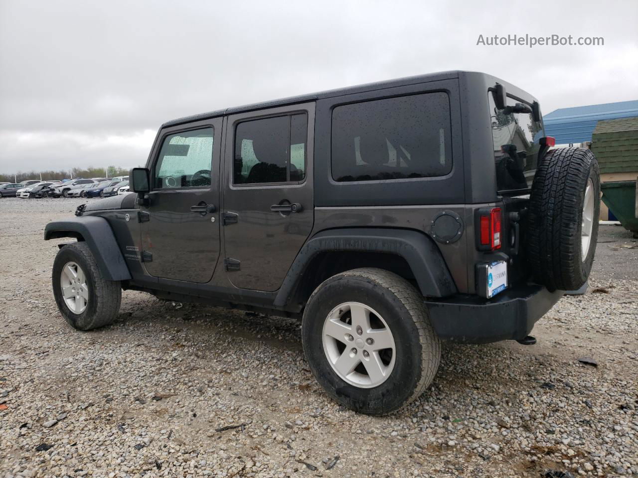 2017 Jeep Wrangler Unlimited Sport Charcoal vin: 1C4BJWDG9HL556687