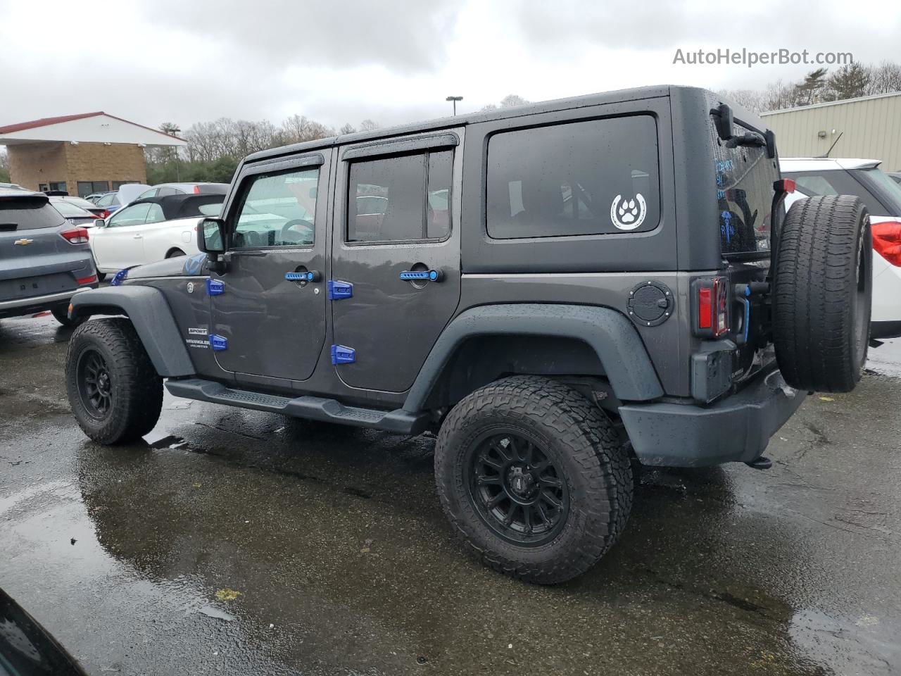 2017 Jeep Wrangler Unlimited Sport Charcoal vin: 1C4BJWDG9HL578429