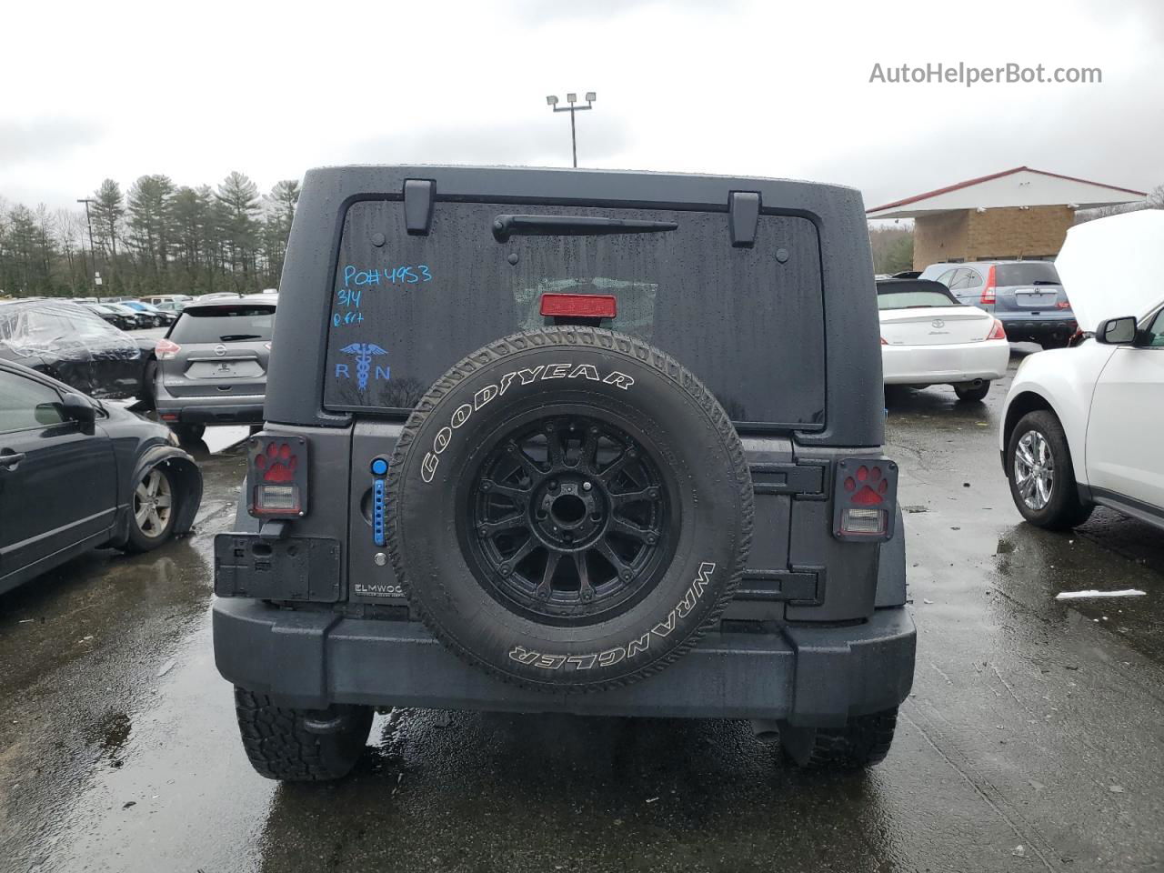 2017 Jeep Wrangler Unlimited Sport Charcoal vin: 1C4BJWDG9HL578429