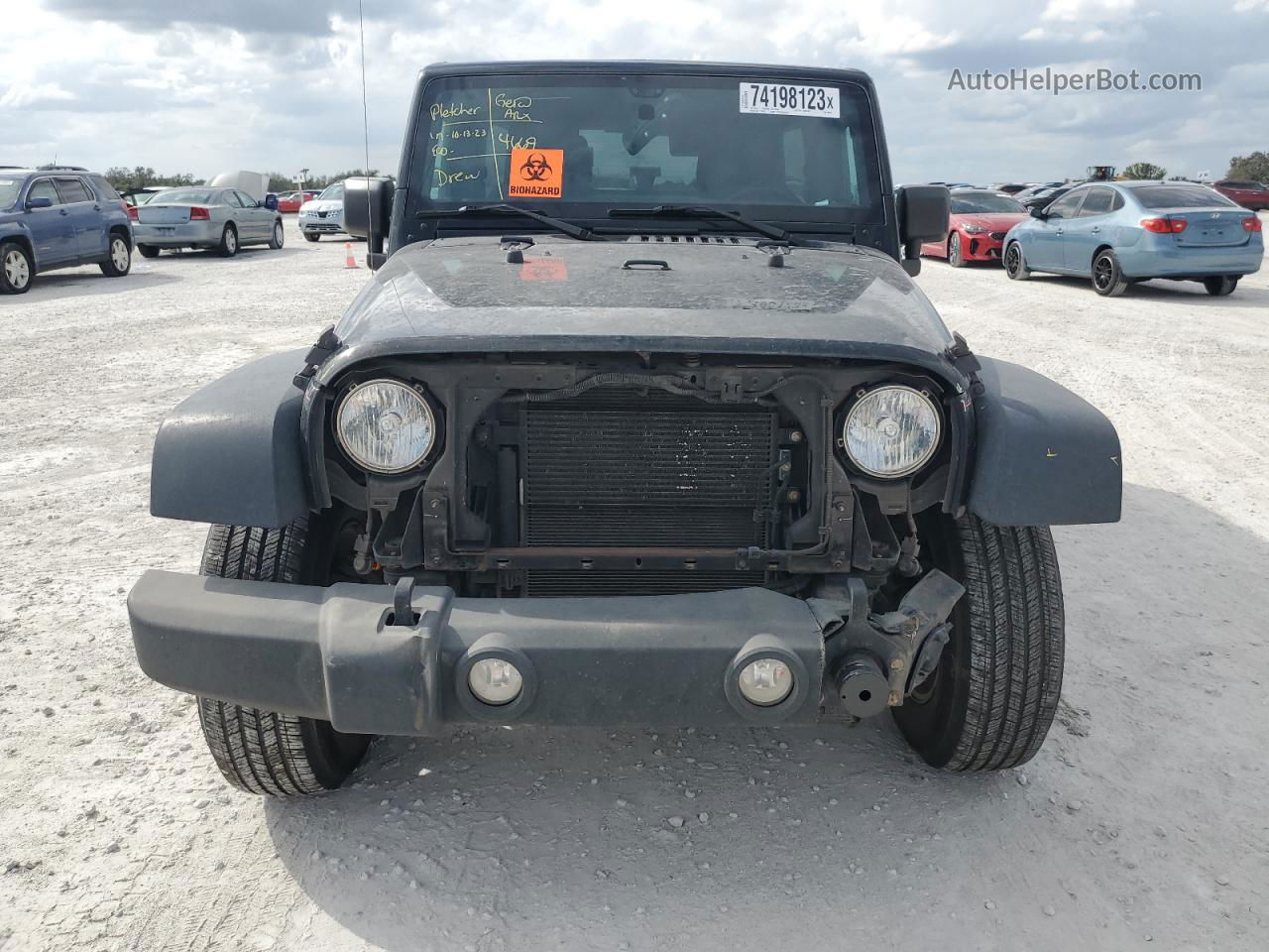 2017 Jeep Wrangler Unlimited Sport Black vin: 1C4BJWDG9HL733755