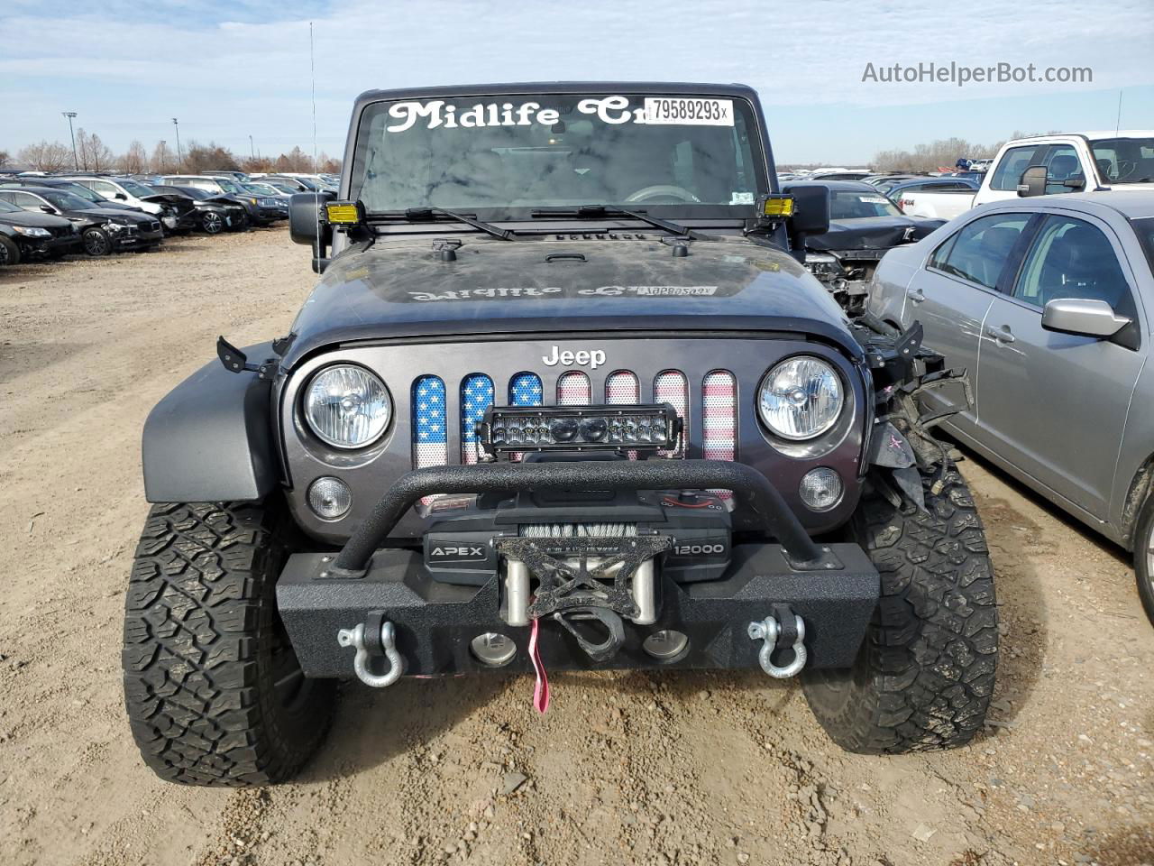 2017 Jeep Wrangler Unlimited Sport Charcoal vin: 1C4BJWDG9HL742083