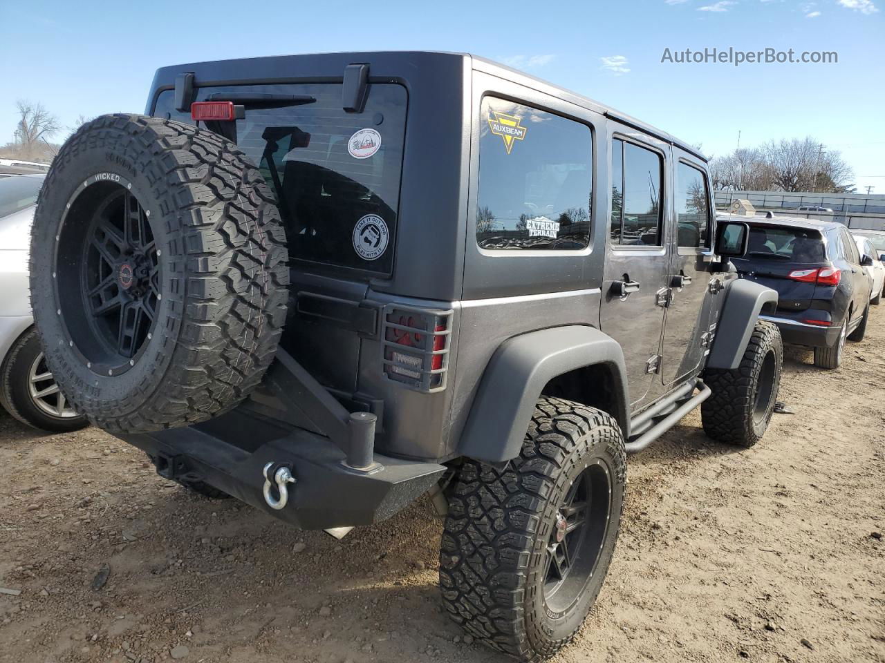 2017 Jeep Wrangler Unlimited Sport Charcoal vin: 1C4BJWDG9HL742083