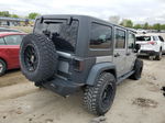 2014 Jeep Wrangler Unlimited Sport Silver vin: 1C4BJWDGXEL129949