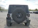 2014 Jeep Wrangler Unlimited Sport Silver vin: 1C4BJWDGXEL200910