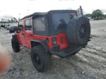 2014 Jeep Wrangler Unlimited Sport Red vin: 1C4BJWDGXEL207792