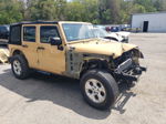 2014 Jeep Wrangler Unlimited Sport Кремовый vin: 1C4BJWDGXEL229906