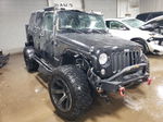 2017 Jeep Wrangler Unlimited Sport Черный vin: 1C4BJWDGXHL502962