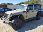 2017 Jeep Wrangler Unlimited Sport Beige vin: 1C4BJWDGXHL569996