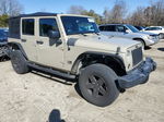 2017 Jeep Wrangler Unlimited Sport Beige vin: 1C4BJWDGXHL569996