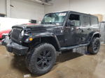 2014 Jeep Wrangler Unlimited Sahara Black vin: 1C4BJWEG0EL282113