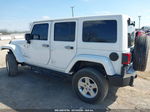 2014 Jeep Wrangler Unlimited Sahara White vin: 1C4BJWEG0EL324084