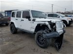 2014 Jeep Wrangler Unlimited Sahara White vin: 1C4BJWEG0EL324134