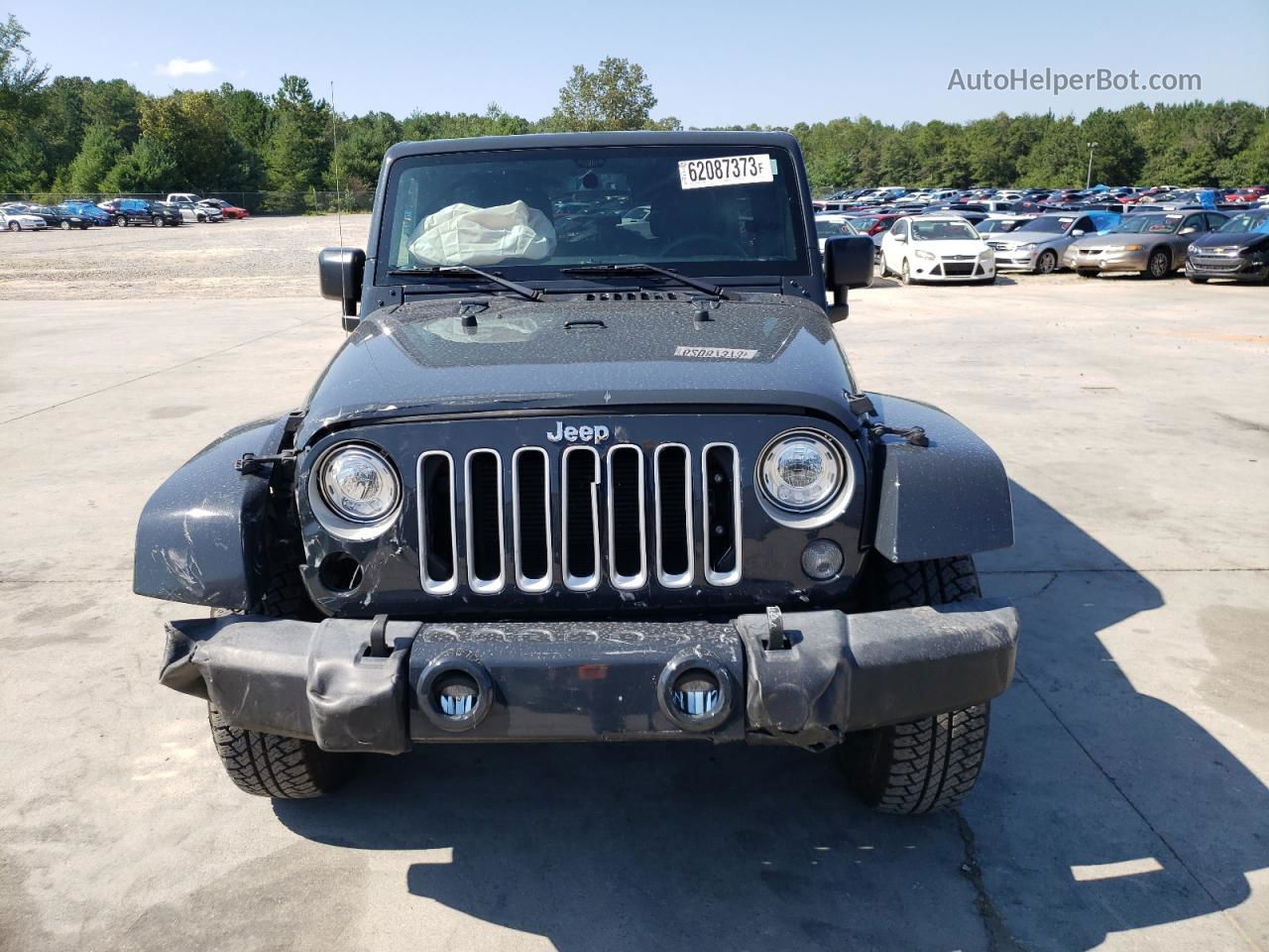 2017 Jeep Wrangler Unlimited Sahara Charcoal vin: 1C4BJWEG0HL553126