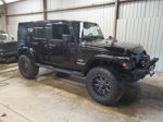 2017 Jeep Wrangler Unlimited Sahara Black vin: 1C4BJWEG0HL594453