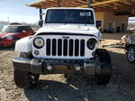 2017 Jeep Wrangler Unlimited Sahara White vin: 1C4BJWEG0HL676909