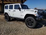 2017 Jeep Wrangler Unlimited Sahara White vin: 1C4BJWEG0HL676909