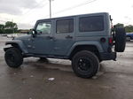 2014 Jeep Wrangler Unlimited Sahara Gray vin: 1C4BJWEG1EL266227