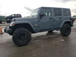 2014 Jeep Wrangler Unlimited Sahara Серый vin: 1C4BJWEG1EL266227