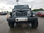 2014 Jeep Wrangler Unlimited Sahara Gray vin: 1C4BJWEG1EL266227