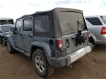 2014 Jeep Wrangler Unlimited Sahara Gray vin: 1C4BJWEG1EL273159