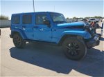 2014 Jeep Wrangler Unlimited Sahara Синий vin: 1C4BJWEG1EL307360