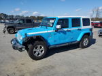 2017 Jeep Wrangler Unlimited Sahara Blue vin: 1C4BJWEG1HL701669