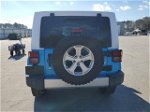 2017 Jeep Wrangler Unlimited Sahara Blue vin: 1C4BJWEG1HL701669