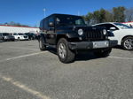 2014 Jeep Wrangler Unlimited Sahara Black vin: 1C4BJWEG2EL210636