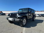 2014 Jeep Wrangler Unlimited Sahara Black vin: 1C4BJWEG2EL210636