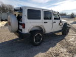 2014 Jeep Wrangler Unlimited Sahara White vin: 1C4BJWEG2EL210880