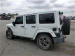 2014 Jeep Wrangler Unlimited Sahara White vin: 1C4BJWEG2EL213567
