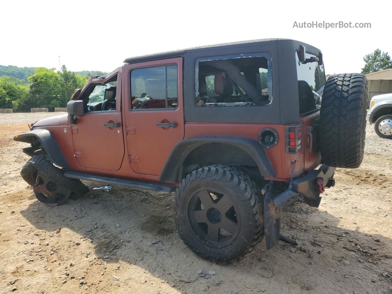 2014 Jeep Wrangler Unlimited Sahara Orange vin: 1C4BJWEG2EL313426