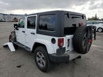 2017 Jeep Wrangler Unlimited Sahara White vin: 1C4BJWEG2HL552933