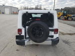 2017 Jeep Wrangler Unlimited Sahara White vin: 1C4BJWEG2HL669234