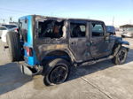 2014 Jeep Wrangler Unlimited Sahara Blue vin: 1C4BJWEG3EL219894