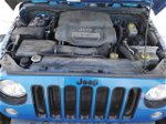 2014 Jeep Wrangler Unlimited Sahara Blue vin: 1C4BJWEG3EL219894