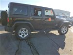2014 Jeep Wrangler Unlimited Sahara Black vin: 1C4BJWEG3EL247386