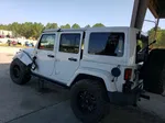 2014 Jeep Wrangler Unlimited Sahara White vin: 1C4BJWEG3EL320675