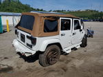 2014 Jeep Wrangler Unlimited Sahara White vin: 1C4BJWEG4EL107007