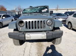 2014 Jeep Wrangler Unlimited Sahara Серый vin: 1C4BJWEG4EL109890