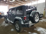 2014 Jeep Wrangler Unlimited Sahara Серый vin: 1C4BJWEG4EL309443