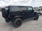 2014 Jeep Wrangler Unlimited Sahara Black vin: 1C4BJWEG4EL318191