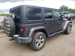 2017 Jeep Wrangler Unlimited Sahara Серый vin: 1C4BJWEG4HL532389