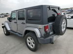 2014 Jeep Wrangler Unlimited Sahara Silver vin: 1C4BJWEG5EL103354