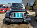 2014 Jeep Wrangler Unlimited Sahara Black vin: 1C4BJWEG5EL210727